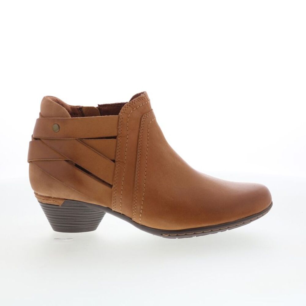 Cobb Hill Womens Laurel Woven B Brown Boots (NWT)